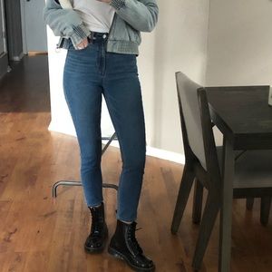 American eagle Mom jeans size 0